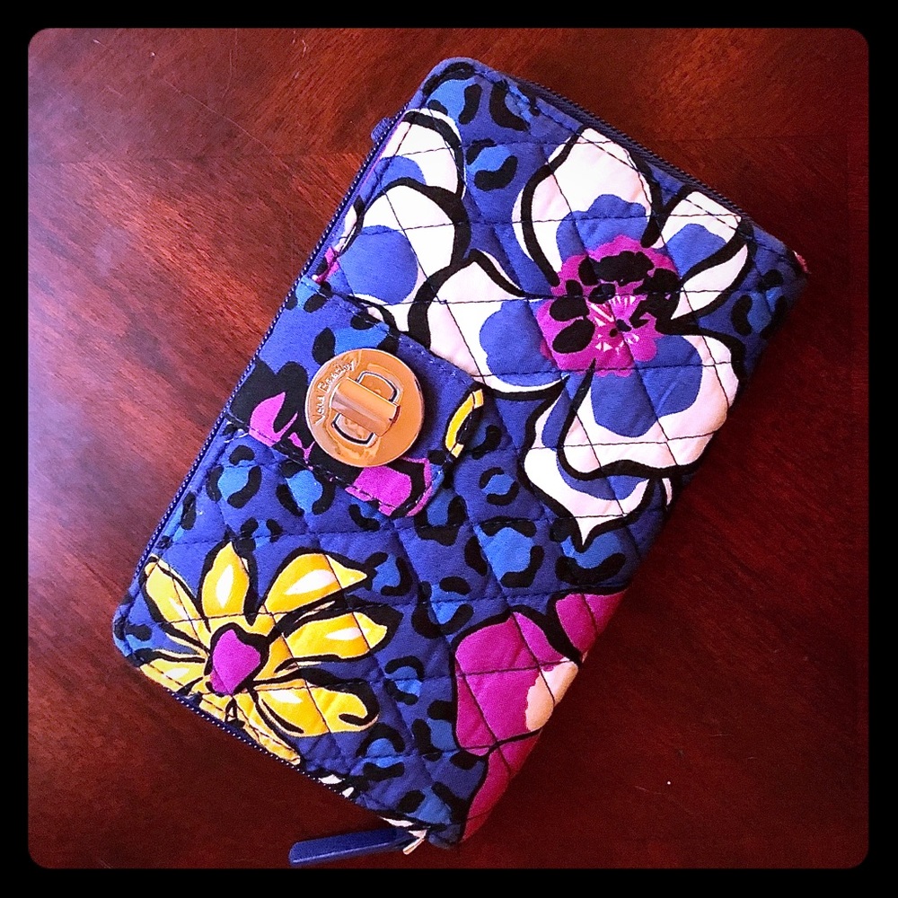 Vera Bradley Quilted Floral Wallet